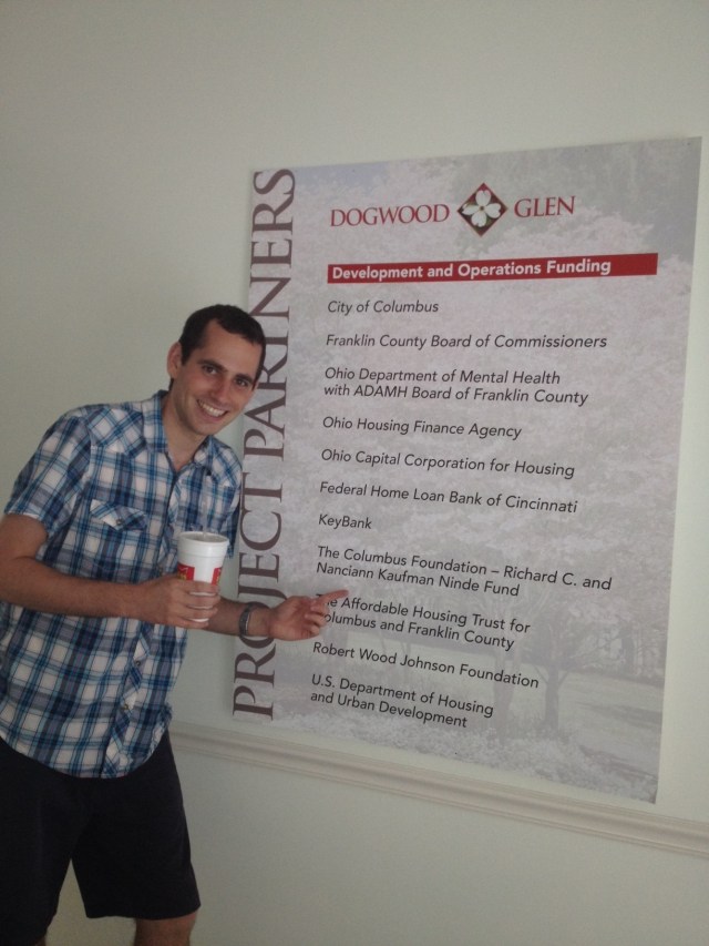 Seeing the Columbus Foundation out in the community