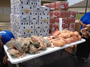 We distributed almost 12,000 pounds of fresh produce!
