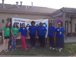 Our lovely volunteer ladies