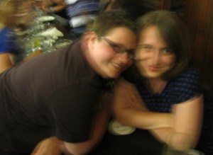 Me and Stephanie, a few summers ago in Europe.