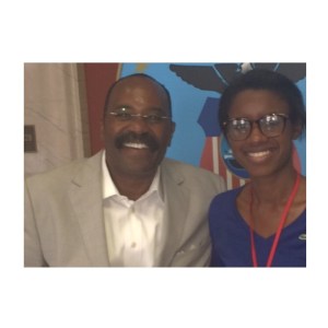 Councilmember Craig and I after discussing local policy related to healthcare and education.